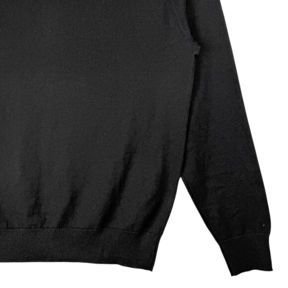 St. Johns Bay Men's Pullover Super Soft Black V-Neck Sweater Size Large NWT - Picture 5 of 10